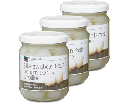 Silberzwiebeln 3x 135g