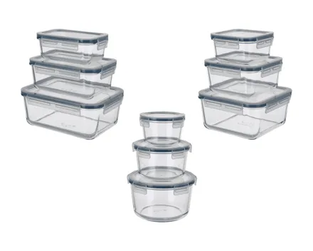 SILVERCREST Premium-Frischhaltedosen-Set, 3-tlg.