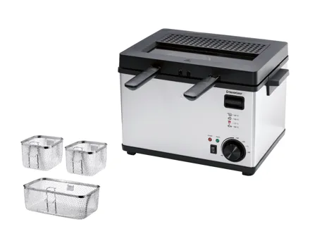 SilverCrest® Edelstahl-Fritteuse