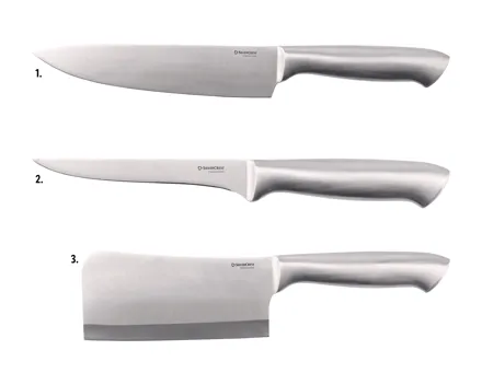 SilverCrest® Edelstahl-Messer