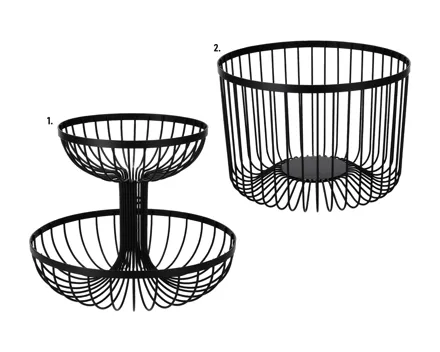 SilverCrest® Früchte-Etagere/Früchtekorb