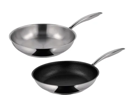 SilverCrest® Premium-Edelstahlpfanne