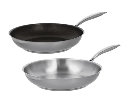 SilverCrest® Premium-Edelstahlpfanne