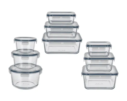 SilverCrest® Premium-Frischhaltedosen-Set, 3-tlg.