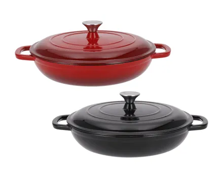 SilverCrest® Premium-Gusseisen-Servierpfanne