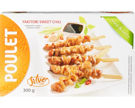 Silverstar Pouletspiesse Yakitori Sweet Chili