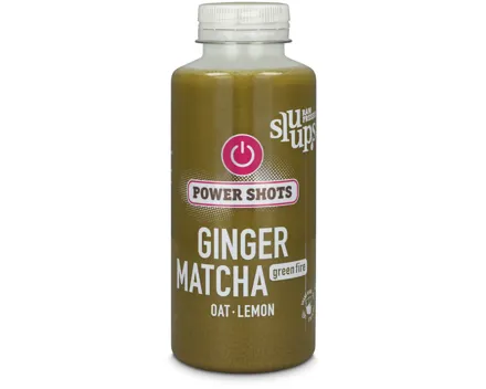 Sluups Ginger Matcha Shot