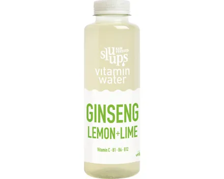 Sluups Vitamin Water Ginseng Lemon
