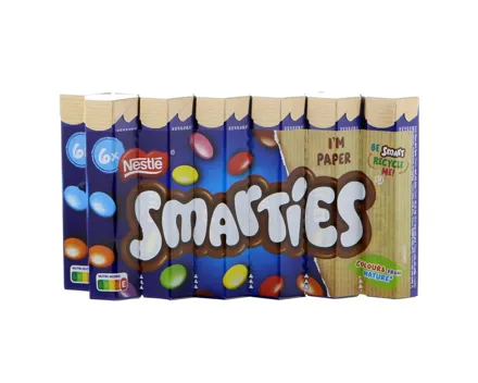 Smarties Schokolinsen Hexatube 6 Stück