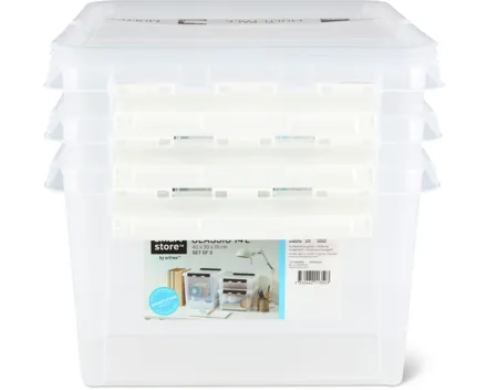 Smartstore Classic Clear, 3er-Set