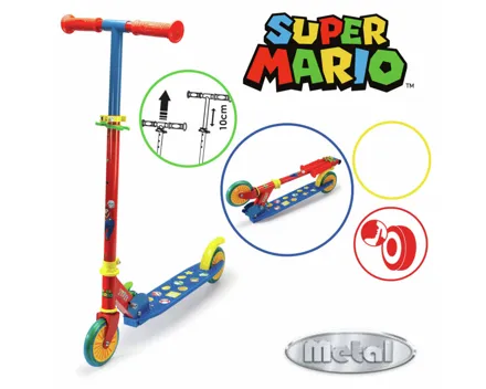 Smoby Super Mario Roller mit Bremse 5+ Jahre