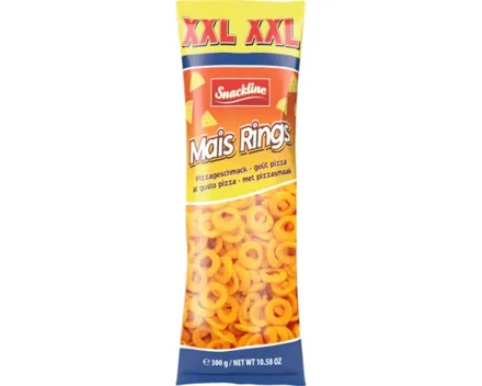 Snackline XXL Mais Rings Pizza 300 g