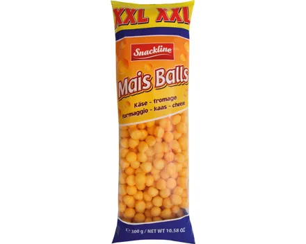 Snackline XXL Maisbällchen mit Käsegeschmack 300 g