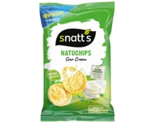 SNATTS Snatt's Natuchips, Sourcream & Zwiebeln