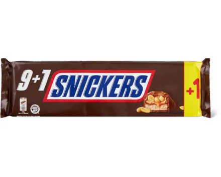 Snickers Riegel, 10er-Pack