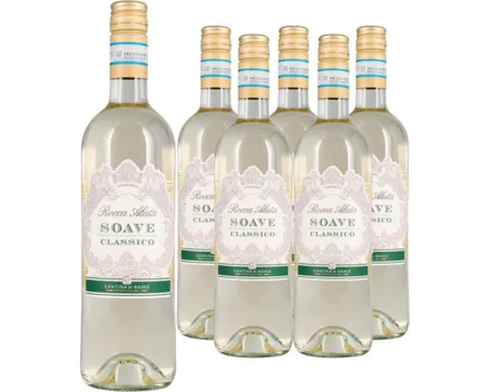Soave Classico DOC Rocca Alata Cantina di Soave 6x 75cl (2024) – Weisswein, Italien (0.75l)