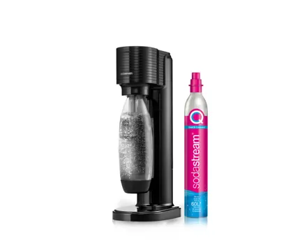 SodaStream Gaia CQC + Zylinder & Flasche