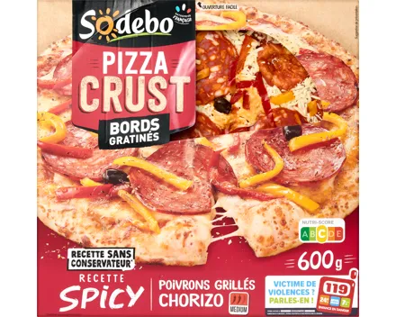 Sodebo Pizza Crust Spicy