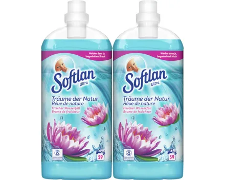 Softlan Frischer Wasserfall 2x59 Waschgänge