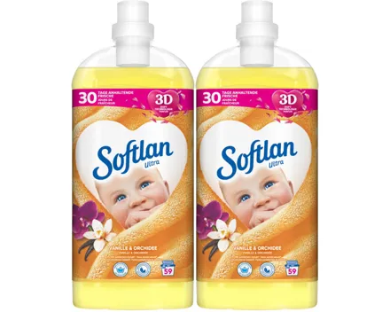 Softlan Vanille & Orchidee 2x59 Waschgänge