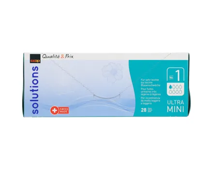 Solutions Inkontinenz-Einlagen Ultra Mini FSC 28 Stück