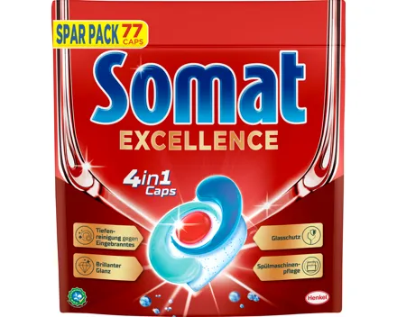 Somat Geschirrspülcaps 4 in 1 Excellence