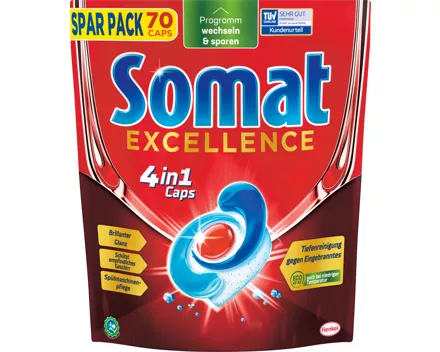 Somat Geschirrspülcaps Excellence 4 in 1