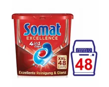Somat Geschirrspüler Caps Excellence 4-in-1 48 Stück