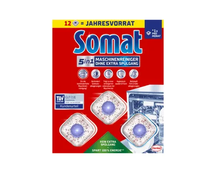 SOMAT Maschinenreiniger Tabs 5 in 1