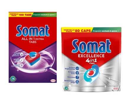 SOMAT Tabs All in 1 Extra/Caps Excellence 4in1