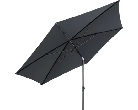 Sonnenschirm Goodsun, Ø 180 cm, anthrazit