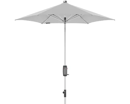 Sonnenschirm Knirps 206 cm hellgrau