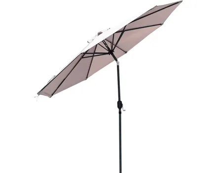 Sonnenschirm Marino, Ø 270 cm, grau