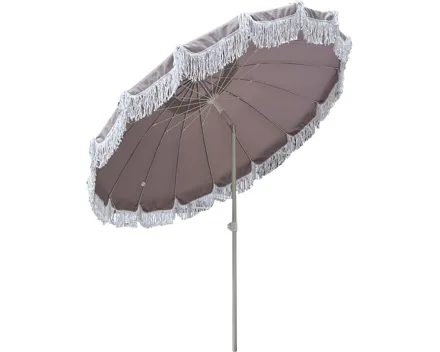 Sonnenschirm Samba, Ø 220 cm, grau