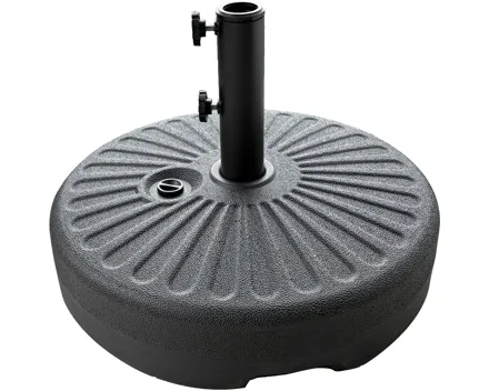 Sonnenschirmsockel Bali, schwarz