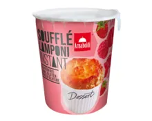 Soufflé im Snackbecher, Himbeere