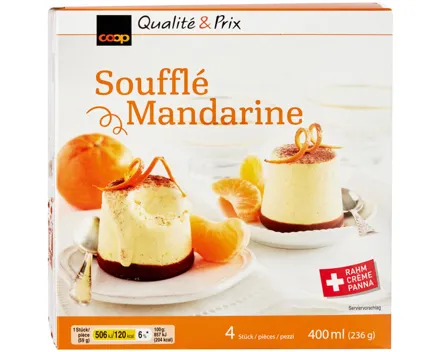 Soufflé Mandarine 4x100ml