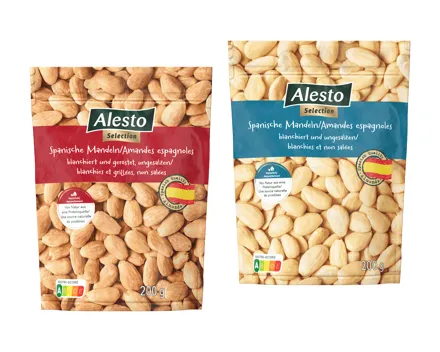 Spanische Mandeln blanchiert