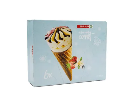 SPAR Cornet Erdbeer / Vanille