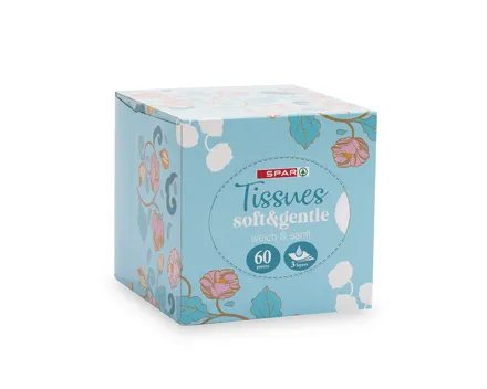 SPAR Kosmetiktücher Box 3-lagig