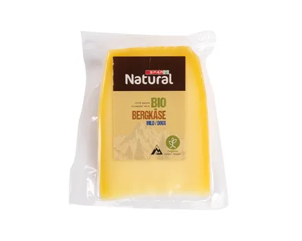 SPAR Natural Bio Bergkäse Rezent / Mild