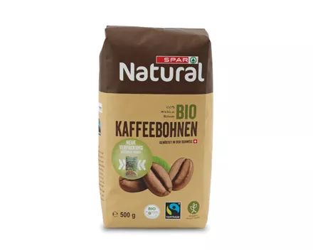 SPAR Natural Bio Kaffeebohnen