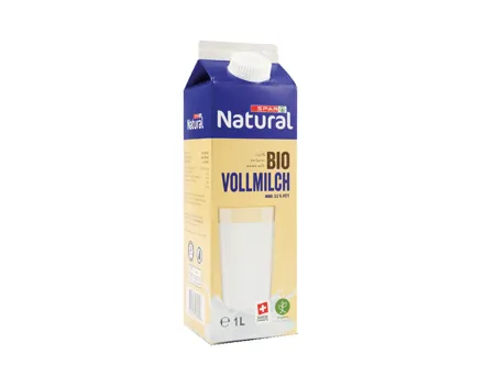 SPAR Natural Bio Vollmilch