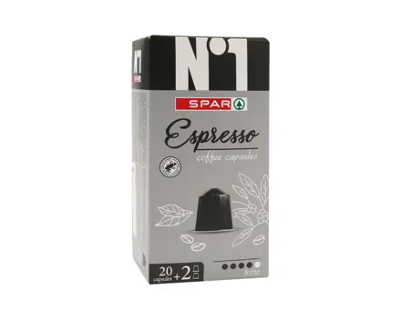 SPAR N°1 Kaffeekapseln Lungo und Espresso