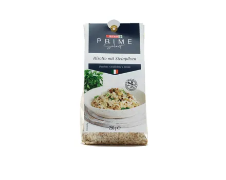 SPAR Prime Select Risotto mit Steinpilzen / mit Gemüse