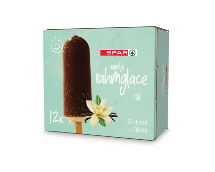 SPAR Rahmglace Lutscher Vanille