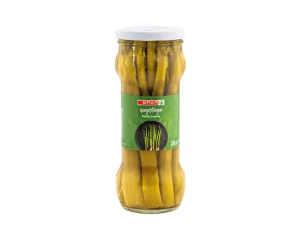 SPAR Spargeln grün / weiss