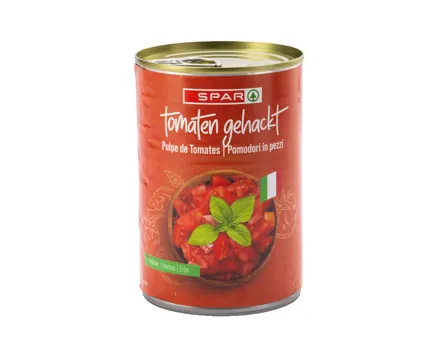 SPAR Tomaten geschält ganz / gehackt / mit Kräuter