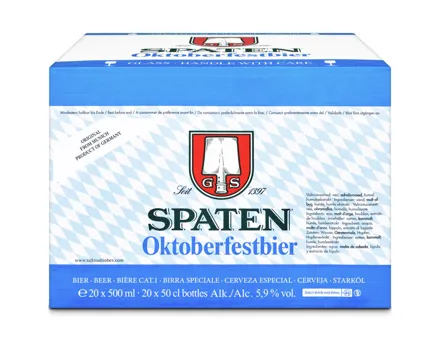 Spaten Oktoberfest Bier 20x50cl
