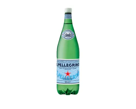 S.Pellegrino Mineralwasser mit Kohlensäure